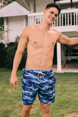 The Andros Bottom is a classic style men's board short. It features custom wax-dipped cords and a zipper back pocket that make it unique and elevated. Created to be worn anywhere under the sun, with a drawstring waistband this style is comfortable and, it's made out of a quick dry material that is light weight and durable.